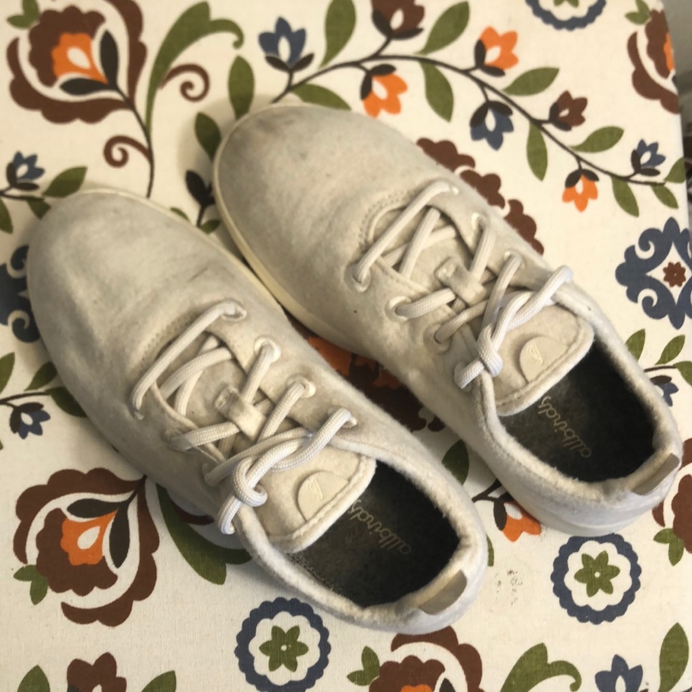 Allbirds natural white wool runner | size 9